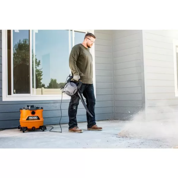 RIDGID 16 Gal. 6.5-Peak HP NXT Wet/Dry Shop Vacuum with Detachable Blower, Filter, 7 ft. Hose, 20 ft. Hose and Accessories