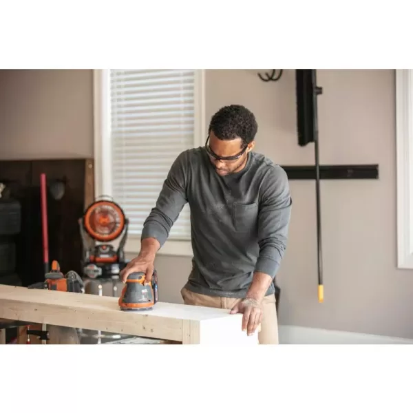 RIDGID 18-Volt Cordless 5 in. Random Orbit Sander (Tool Only)