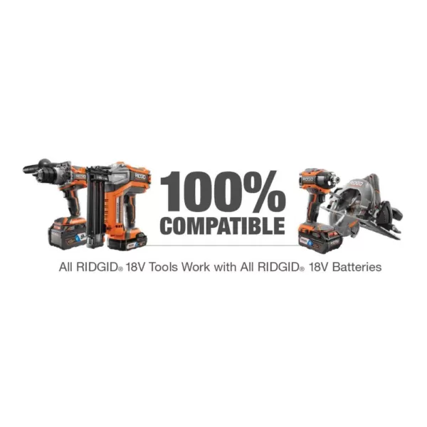 RIDGID 18-Volt OCTANE Cordless Brushless 1/2 in. Hammer Drill/Driver with 18-Volt Lithium-Ion 1.5 Ah Battery