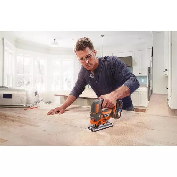 RIDGID 18-Volt OCTANE Cordless Brushless Jig Saw (Tool Only)