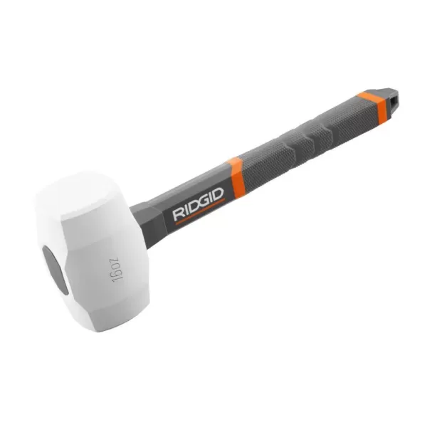 RIDGID 16 oz. Rubber Mallet