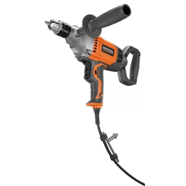 RIDGID 9 Amp Corded 1/2 in. Spade Handle Mud Mixer