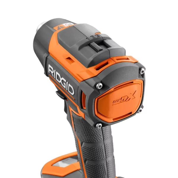 RIDGID 18-Volt Lithium-Ion Cordless Brushless Drill/Driver and Impact Driver Combo Kit w/(2) 1.5 Ah Batteries, Charger, and Bag