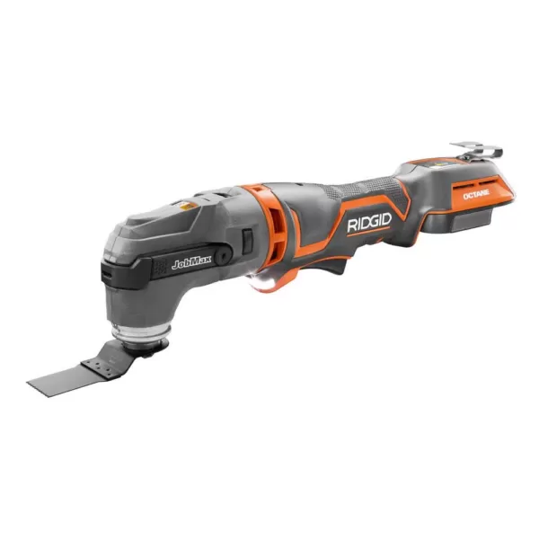 RIDGID 18-Volt OCTANE Cordless Brushless JobMax Multi-Tool with Tool-Free Head