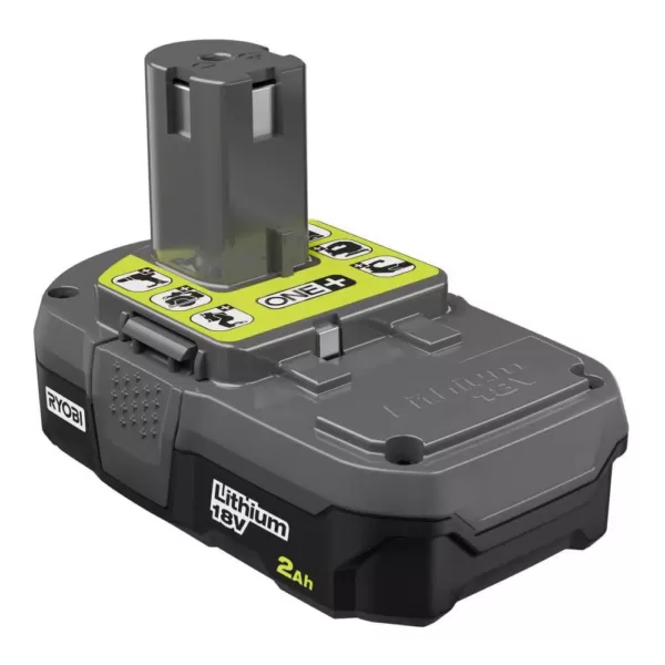 RYOBI 18-Volt ONE+ Cordless 6-1/2 in. Circular Saw with Lithium-Ion 2.0 Ah Battery and Dual Chemistry IntelliPort Charger