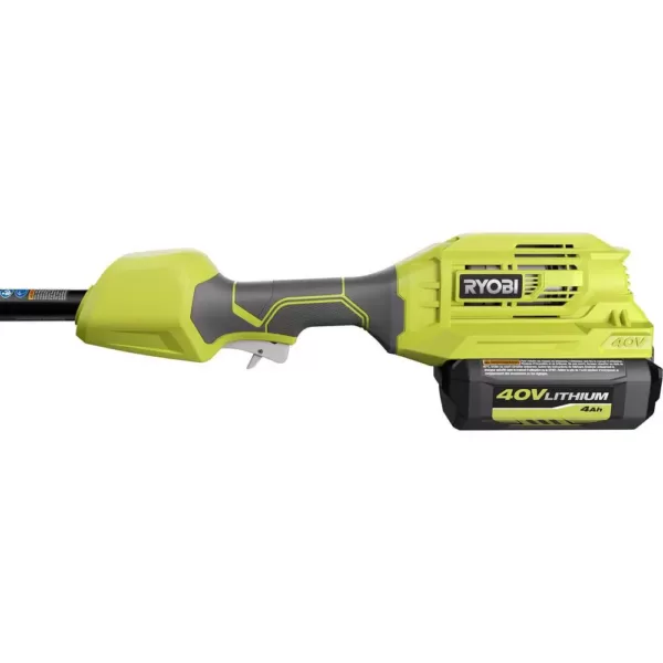 RYOBI Expand-It 40-Volt Lithium-Ion Cordless Attachment Capable Edger, 4 Ah Battery and Charger Included