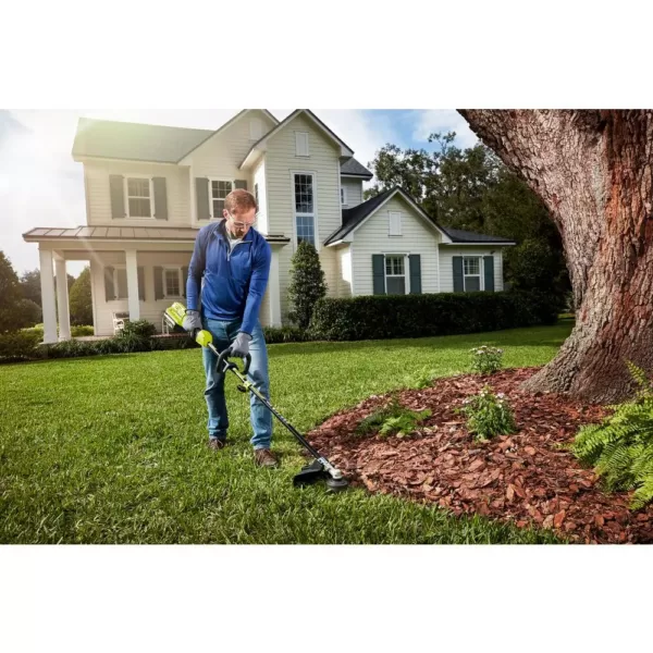 RYOBI 40-Volt Lithium-Ion Cordless Attachment Capable String Trimmer and Hedge Trimmer, 4.0 Ah Battery and Charger Included