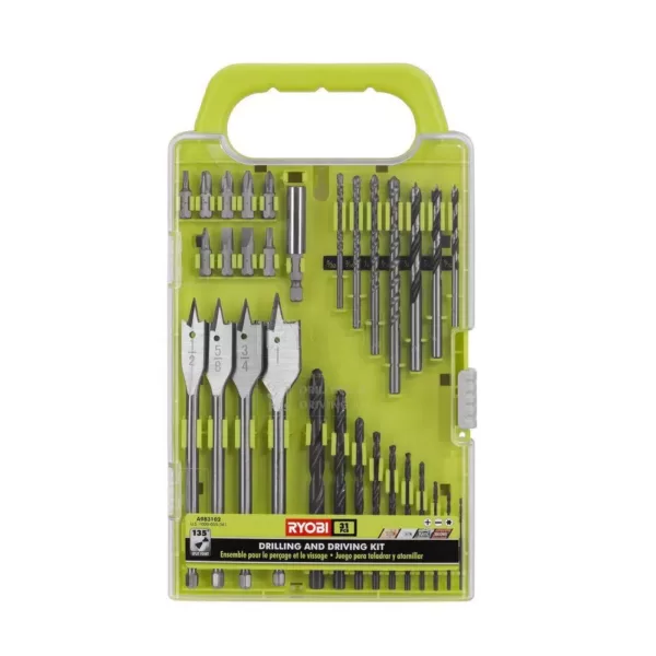 RYOBI Black Oxide Drill and Drive Kit (31-Piece)