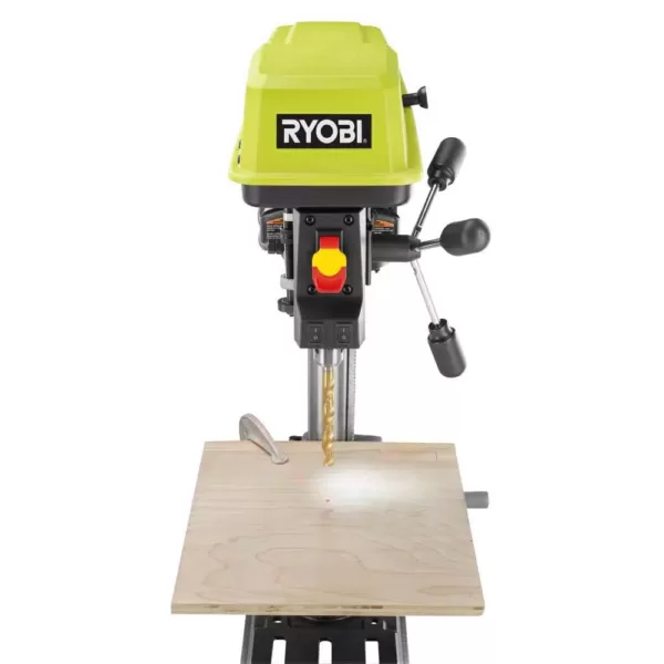 RYOBI 10 in. Drill Press with EXACTLINE Laser Alignment System