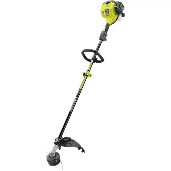 RYOBI 25cc 2-Cycle Attachment Capable Full Crank Straight Gas Shaft String Trimmer