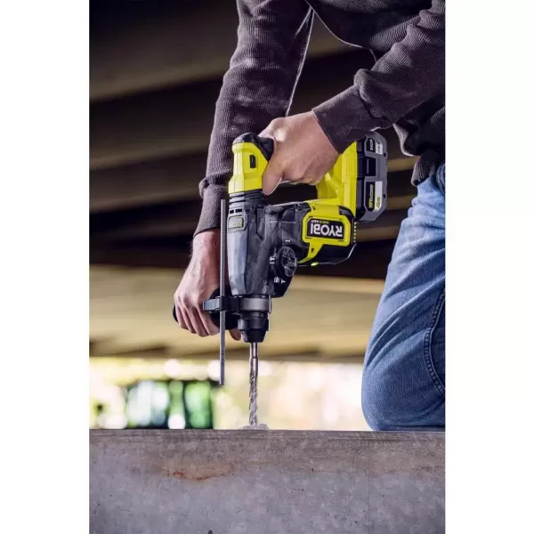 RYOBI ONE+ HP 18V Brushless Cordless 1 in. Rotary Hammer Drill (Tool Only)