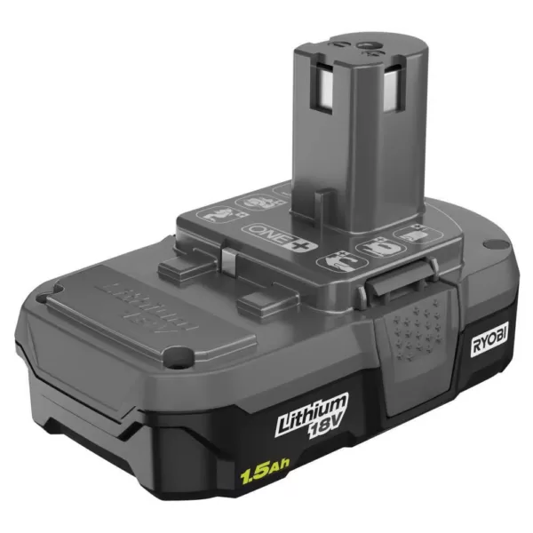 RYOBI 18-Volt ONE+ Lithium-Ion Cordless 1/4 in. Impact Driver Kit with (2) 1.5 Ah Batteries, Charger, and Bag