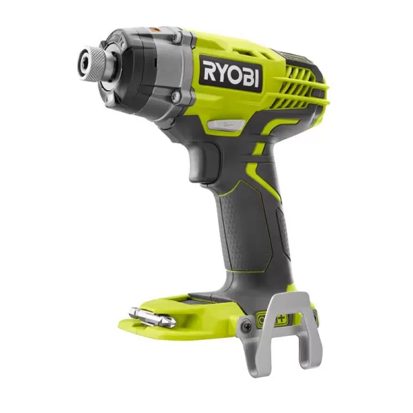 RYOBI 18-Volt ONE+ Cordless 3-Speed 1/4 in. Hex Impact Driver with 1.5 Ah Compact Lithium-Ion Battery