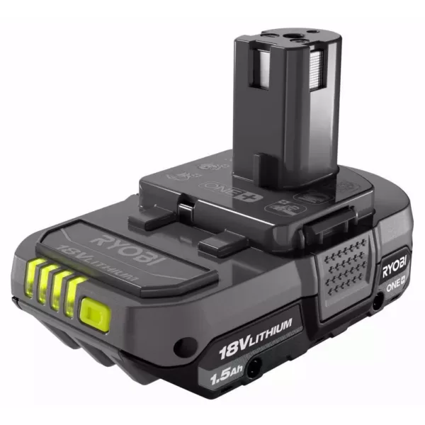 RYOBI ONE+ HP 18V Brushless Cordless Compact 1/4 in. Impact Driver, 3/8 in. Impact Wrench, (2) Batteries, Charger, and Bag