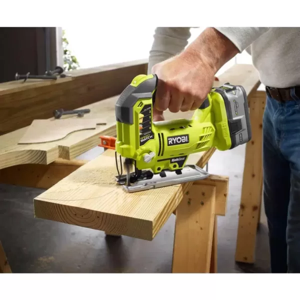 RYOBI ONE+ 18V Cordless Orbital Jig Saw and Cordless Multi-Tool (Tools Only)