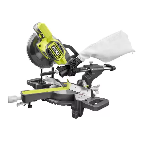 RYOBI ONE+ 18V Cordless 7-1/4 in. Sliding Miter Saw