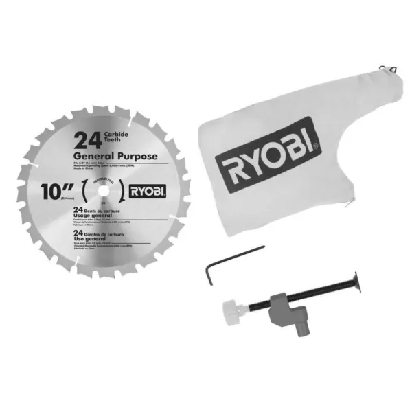 RYOBI 10 in. Compound Miter Saw with LED