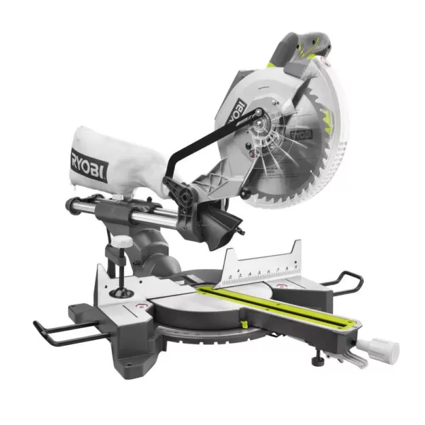 RYOBI 15 Amp 10 in. Sliding Compound Miter Saw with LED