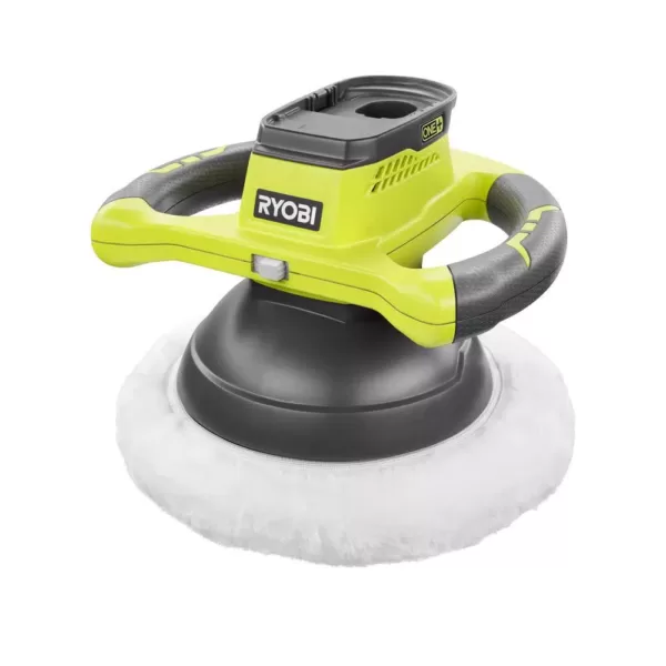 RYOBI 18-Volt ONE+ Cordless 10 in. Orbital Buffer with 2.0 Ah Battery and Charger Kit