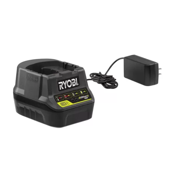 RYOBI 18V ONE+ Lithium-Ion 6.0 Ah LITHIUM+ HP High Capacity Battery and Charger