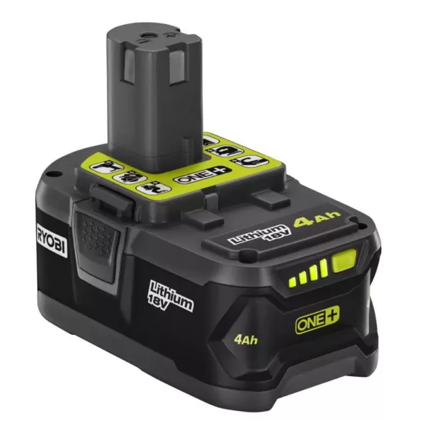 RYOBI ONE+ 18V Super Charger Kit with (2) 1.5 Ah Battery and (2) 4.0 Ah Battery