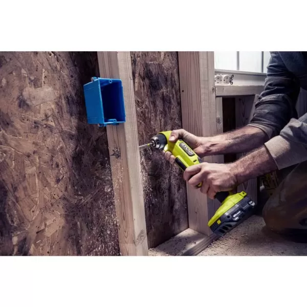 RYOBI ONE+ HP 18V Brushless Cordless Compact 3/8 in. Right Angle Drill (Tool Only)